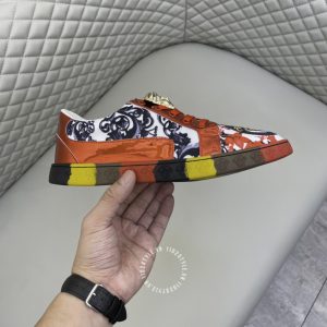 Giày thể thao Versace nam phối màu họa tiết nổi bật - Hình ảnh 5