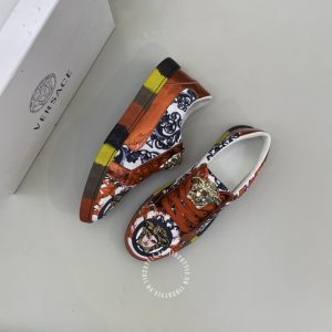 Giày thể thao Versace nam phối màu họa tiết nổi bật - Hình ảnh 2