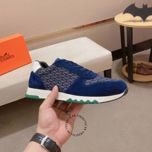 Giày thể thao hàng hiệu Hermes da xịn phiên bản cao cấp - Hình ảnh 5