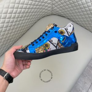 Sneaker Boot Versace nam màu xanh hàng hiệu giá ưu đãi nhất - Ảnh 5