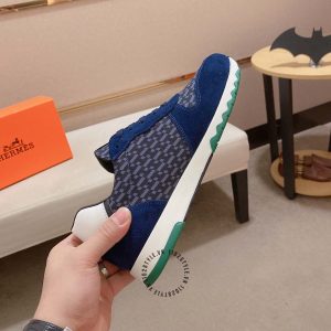 Giày thể thao hàng hiệu Hermes da xịn phiên bản cao cấp - Hình ảnh 7