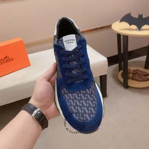 Giày thể thao hàng hiệu Hermes da xịn phiên bản cao cấp - Hình ảnh 3