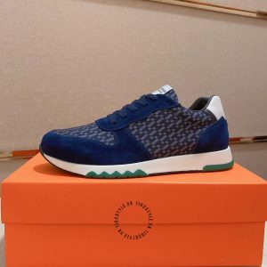 Giày thể thao hàng hiệu Hermes da xịn phiên bản cao cấp - Hình ảnh 6