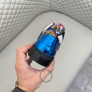 Sneaker Boot Versace nam màu xanh hàng hiệu giá ưu đãi nhất - Ảnh 7