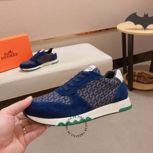 Giày thể thao hàng hiệu Hermes da xịn phiên bản cao cấp - Hình ảnh 4