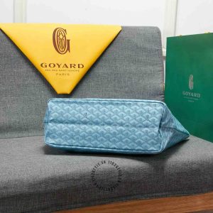 Túi xách nữ Goyard màu xanh hàng hiệu cao cấp Luxury - Ảnh 5