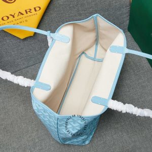 Túi xách nữ Goyard màu xanh hàng hiệu cao cấp Luxury - Ảnh 7
