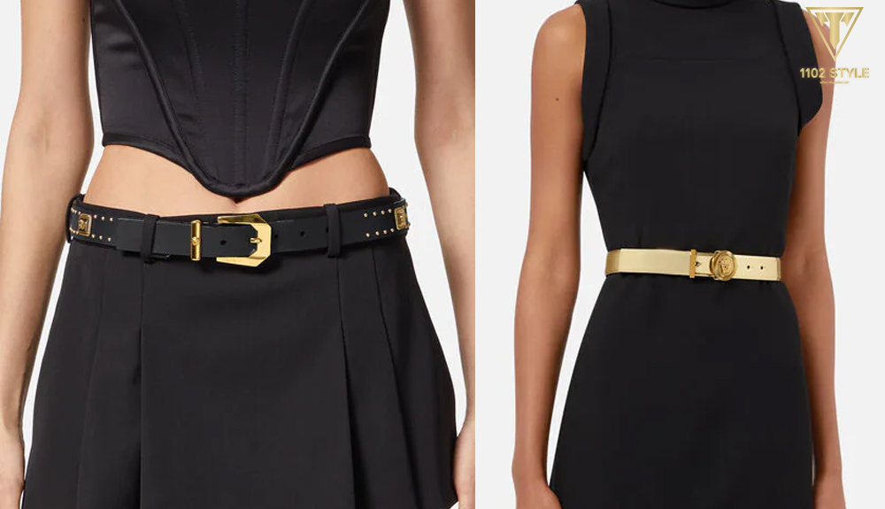 Belt Versace nữ Like Auth có chất lượng đảm bảo, thời gian sử dụng lâu dài