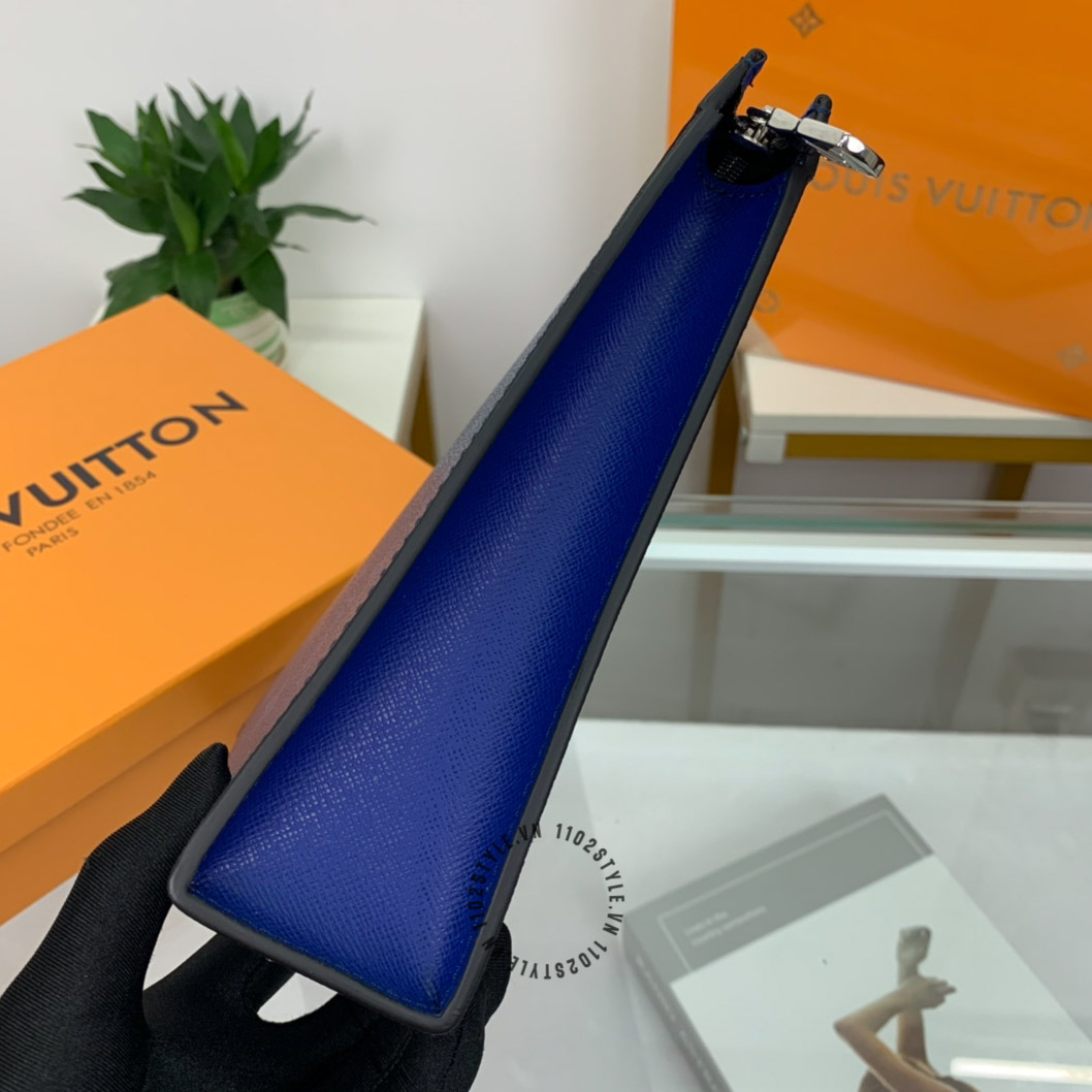 Mẫu ví Louis Vuitton kẹp nách có kiểu dáng và hộp đựng cao cấp