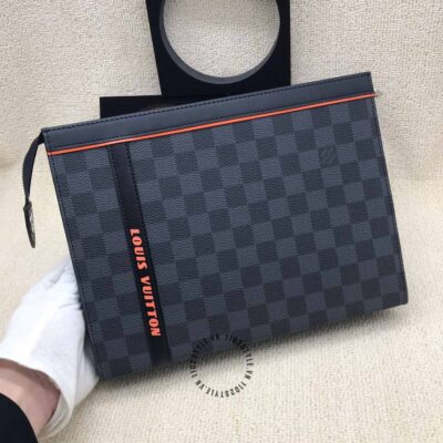 clutch lv da xịn