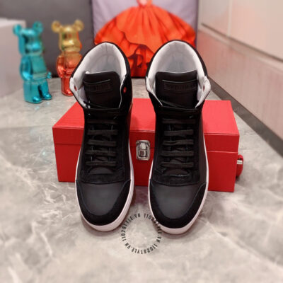 Giày Burberry cổ cao