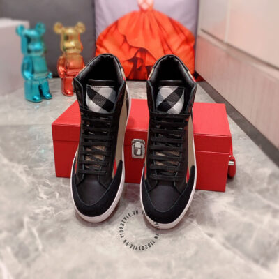 Giày Burberry cổ cao
