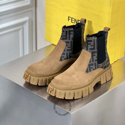 Giày chelsea boot Fendi nam