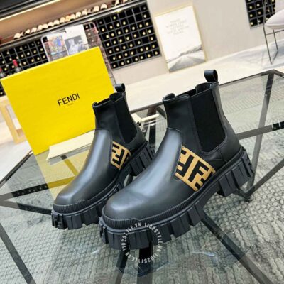 Giày chelsea boot Fendi nam