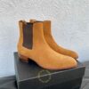 Giày chelsea boot ysl nam hàng hiệu luxury