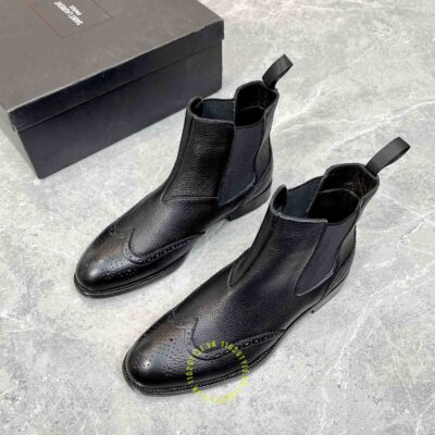 Giày chelsea boot ysl nam like authentic