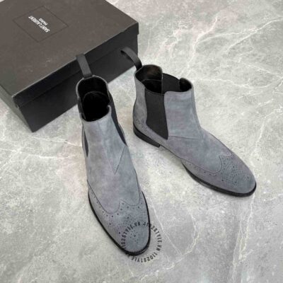 Giày chelsea boot ysl nam replica