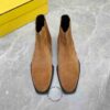 Giày chelsea boot nam cao cổ da lộn