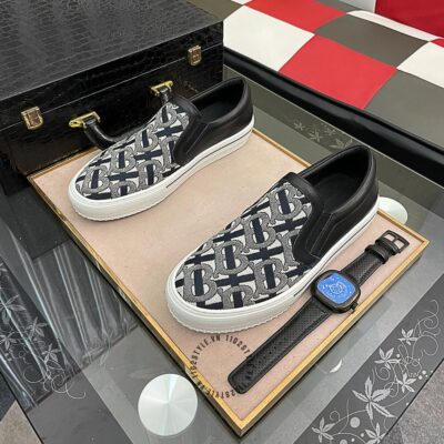 Giày lười Burberry nam