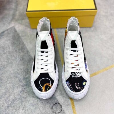 Giày Sneaker boot Fendi nam
