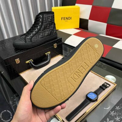 Giày Sneaker boot Fendi nam hàng hiệu cao cấp luxury