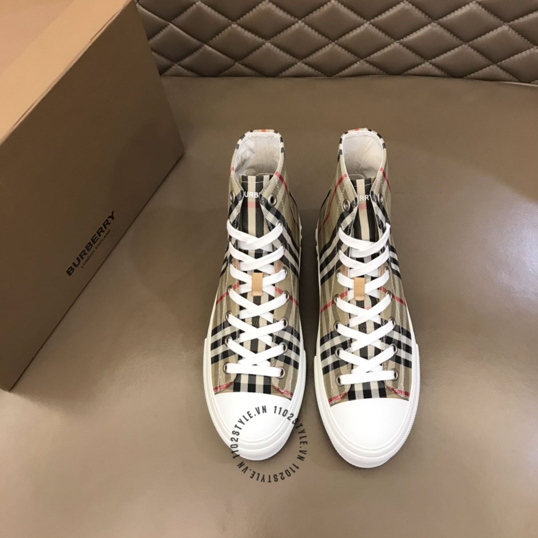 Giày sneaker boot Burberry nam