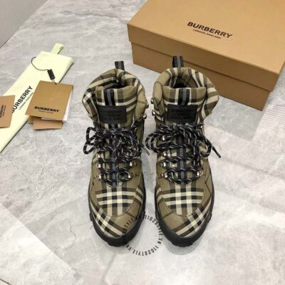 Giày sneaker boot Burberry nam fake
