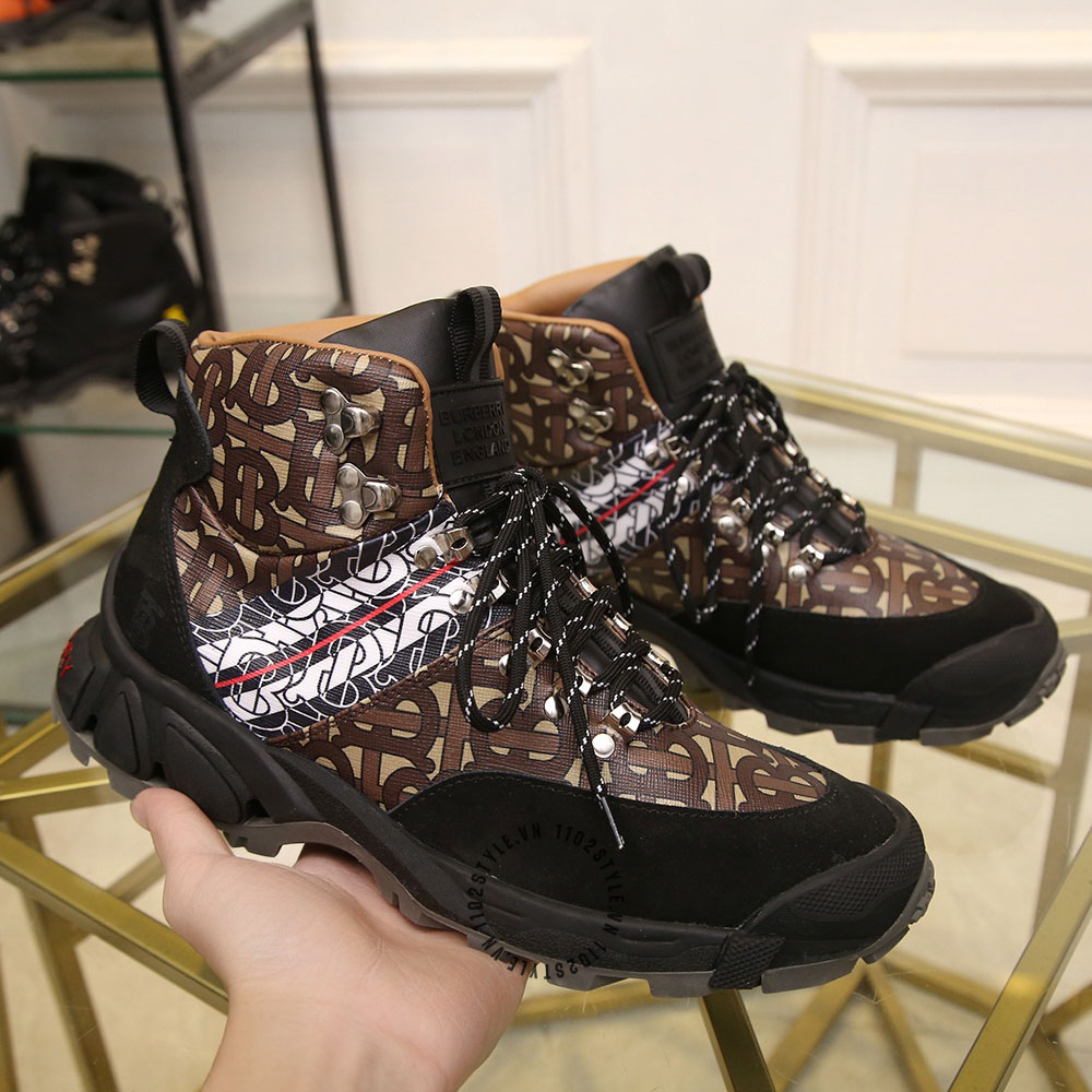 Giày sneaker boot Burberry nam fake