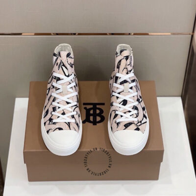 Giày thể thao cổ cao Burberry nam