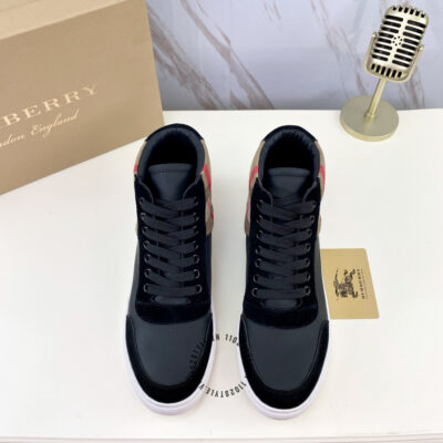 Giày thể thao cổ cao Burberry nam