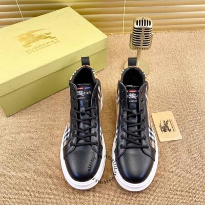 Giày thể thao cổ cao Burberry nam