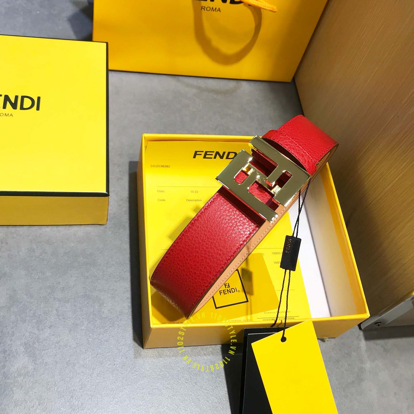 thắt lưng nam fendi