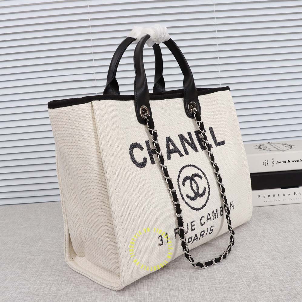 Túi Xách Chanel Coco Siêu Cấp Màu Trắng Size 24cm - DWatch Luxury