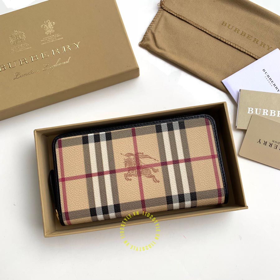 ví dài cầm tay nữ burberry