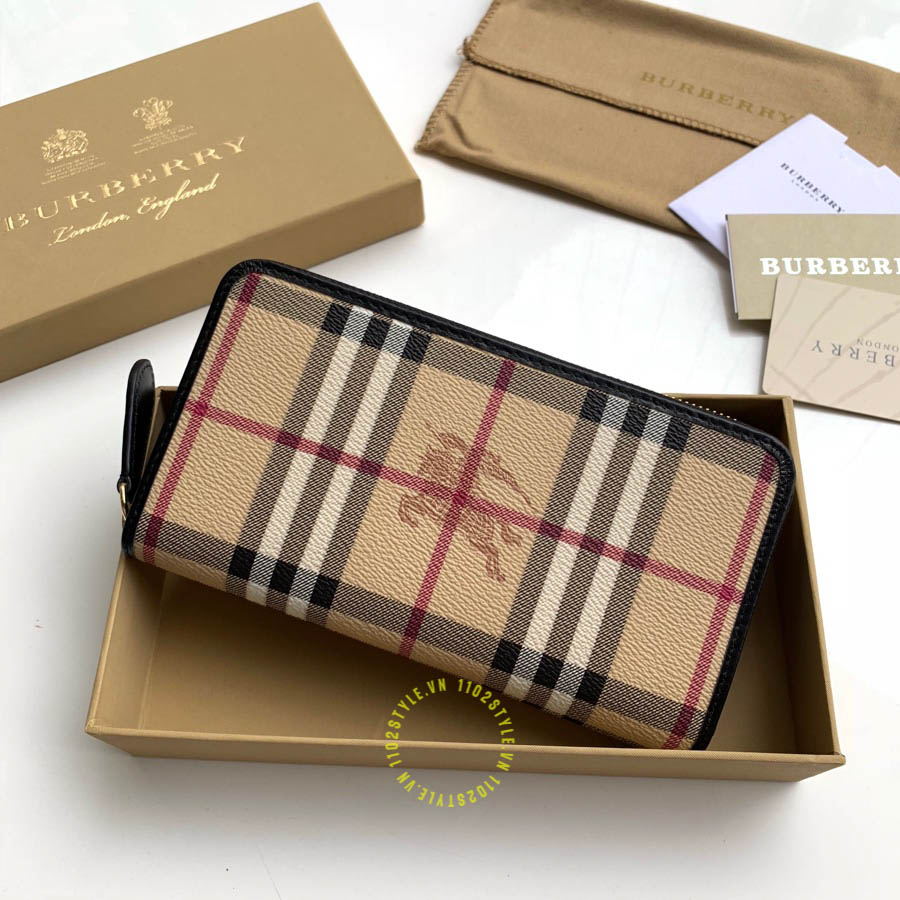 ví dài cầm tay nữ burberry