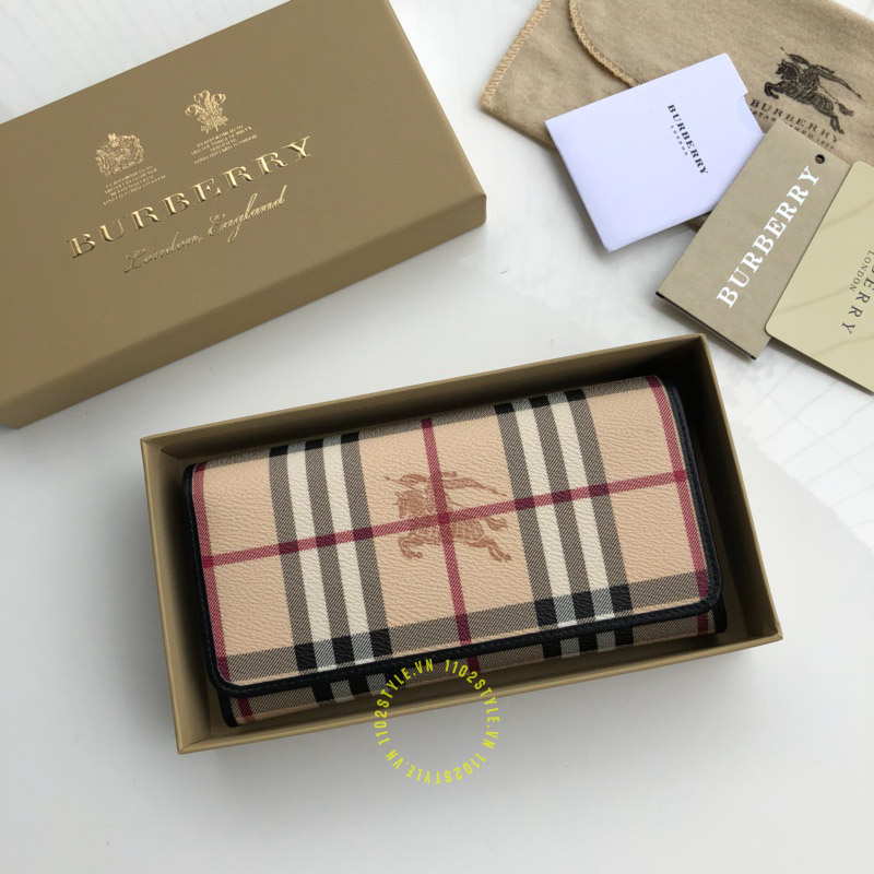 ví nữ hàng hiệu burberry
