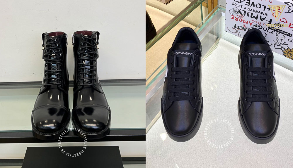 Chọn giầy Dolce & Gabbana nam super fake theo kiểu dáng