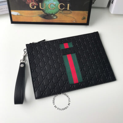 clutch gucci nam hàng hiệu