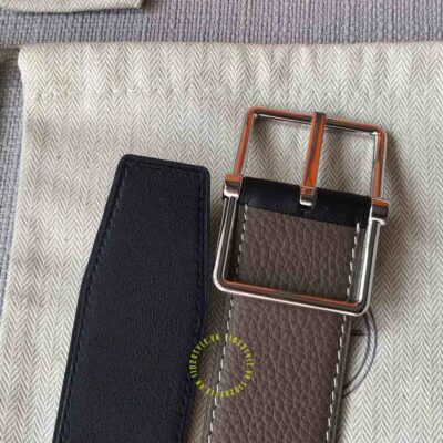 Thắt lưng Hermes khóa bạc Like Auth