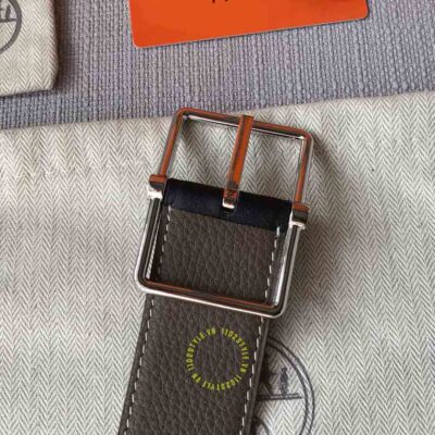 Thắt lưng Hermes khóa bạc Like Auth