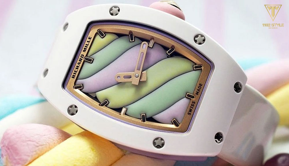 Đồng hồ Richard Mille nữ Super Fake được trang bị mặt kính Sapphire ưu việt