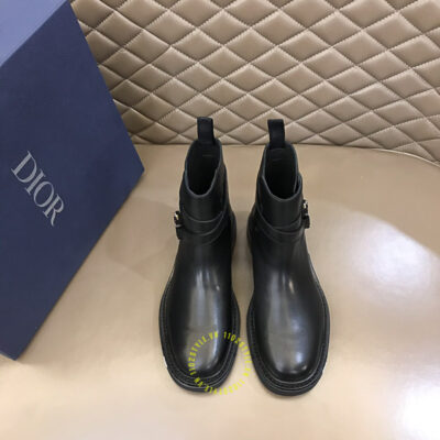 giày chelsea boot dior nam