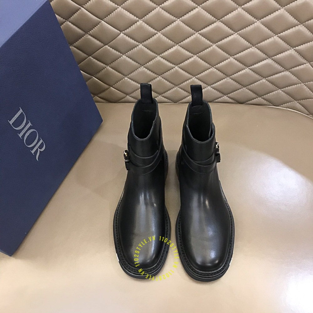 giày chelsea boot dior nam