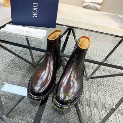 giày chelsea boot dior nam cao cáp