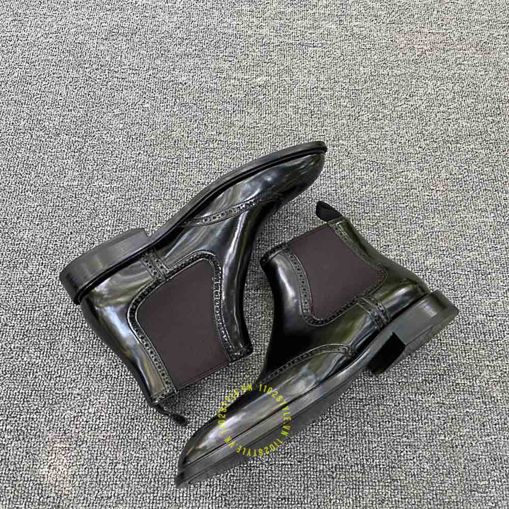 giày chelsea boot dior nam hàng hiệu