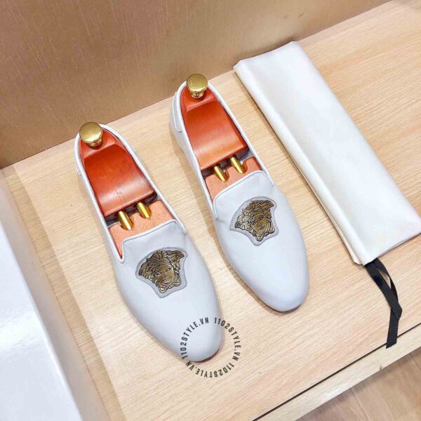 Giày loafer nam versace