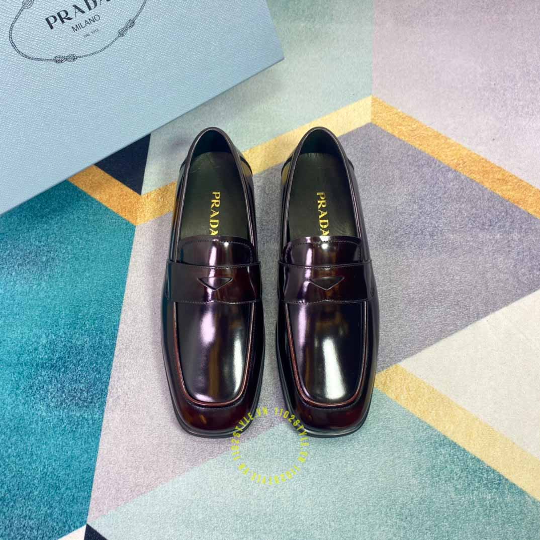 giày nam lười hiệu prada