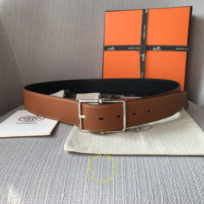 Thắt lưng Hermes dây nâu Like Auth