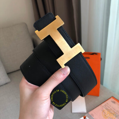 Thắt lưng Hermes khóa vàng Like Auth