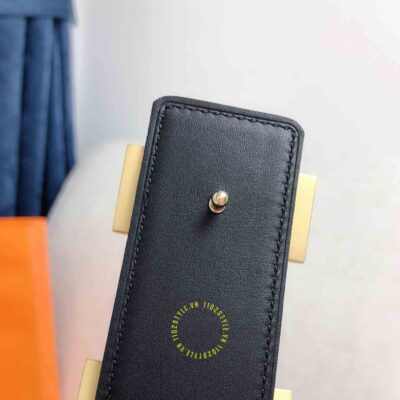 Thắt lưng Hermes da nâu sần Like Auth
